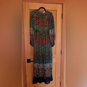 Doen Multicolor Floral Maxi Dress